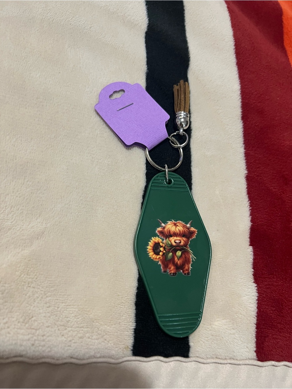 Highland Cow Keychain 🌻 3/$15 🌻